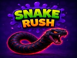 SnakeRush — Grow Your Snake and Beat the Leaderboard