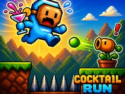 Cocktail Run — Free 2D Pixel Platformer Game Online