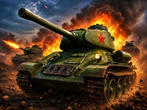 タンクス 1944 ブラウザゲーム — これはなかなか良くできている - play online free