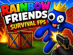 Play Rainbow Friends Survival FPS Online Free