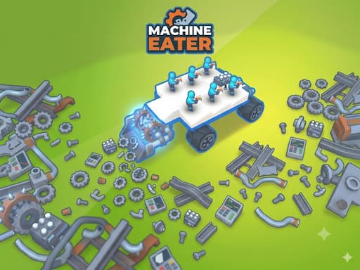 Machine Eater – Build Your Warship and Hunt Monsters Online - play online free