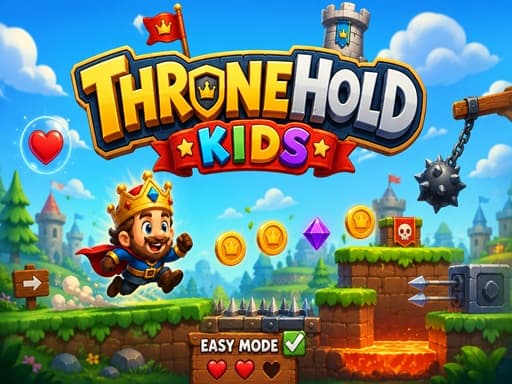 Thronehold Kids Review: A Weird Little Flying Survival Thing - play online free