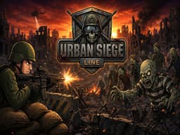 Urban Siege Line — 今すぐ無料で遊べるゾンビディフェンスゲーム
