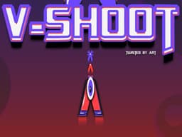 V Shoot: Shooter Espacial Gratis con Gráficos Vectoriales