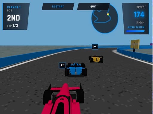 3D フォーミュラレーシング: プロエディション — ガチで面白い無料ブラウザレーシング - play online free
