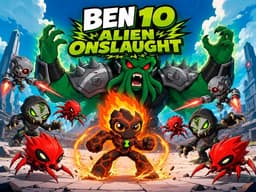 Ben 10 Alien Onslaught Review — Free Browser Arcade Chaos