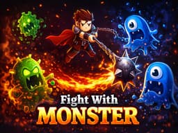モンスターとファイト — 無料で遊べるブラウザ格闘アクション、敵は容赦なく襲い来る