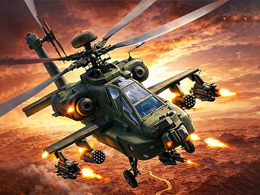 ガンシップストライクヘリコプター：無料で遊べるブラウザアクションシューティング - play online free