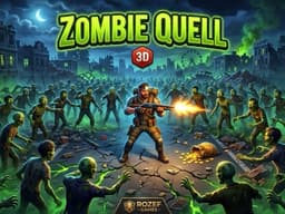 Zombie Quell 3D — Free Browser Shooter With 15 Brutal Levels