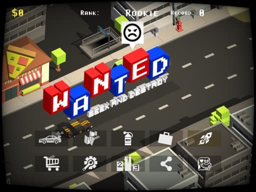 WANTED Review: Chaotic Getaway Driving Done Right - play online free