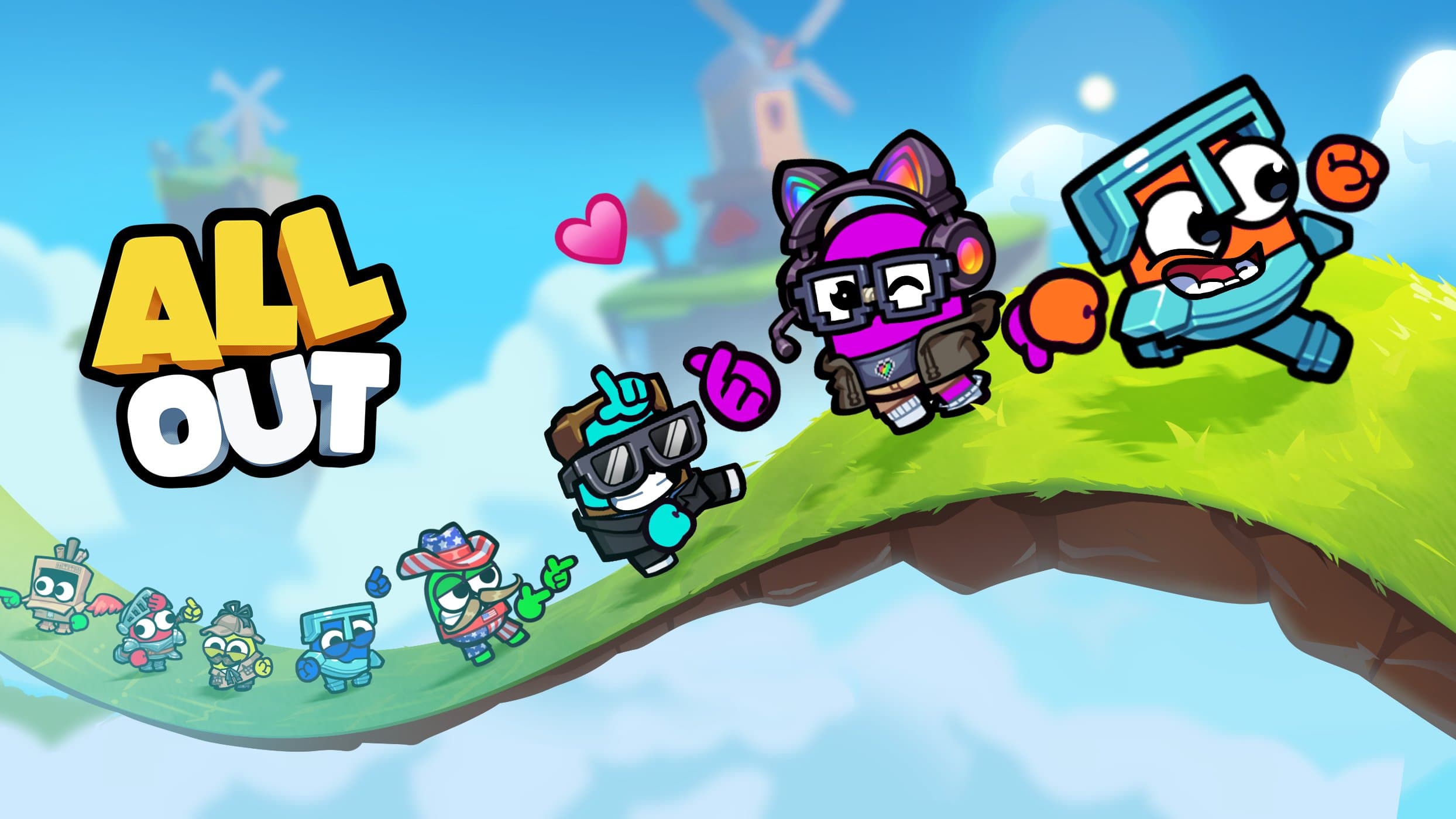 All Out — Multiplayer Games With Friends (Browser) - play online free