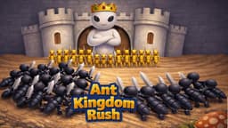Ant Kingdom Rush: Build Your Swarm and Crush Rival Colonies