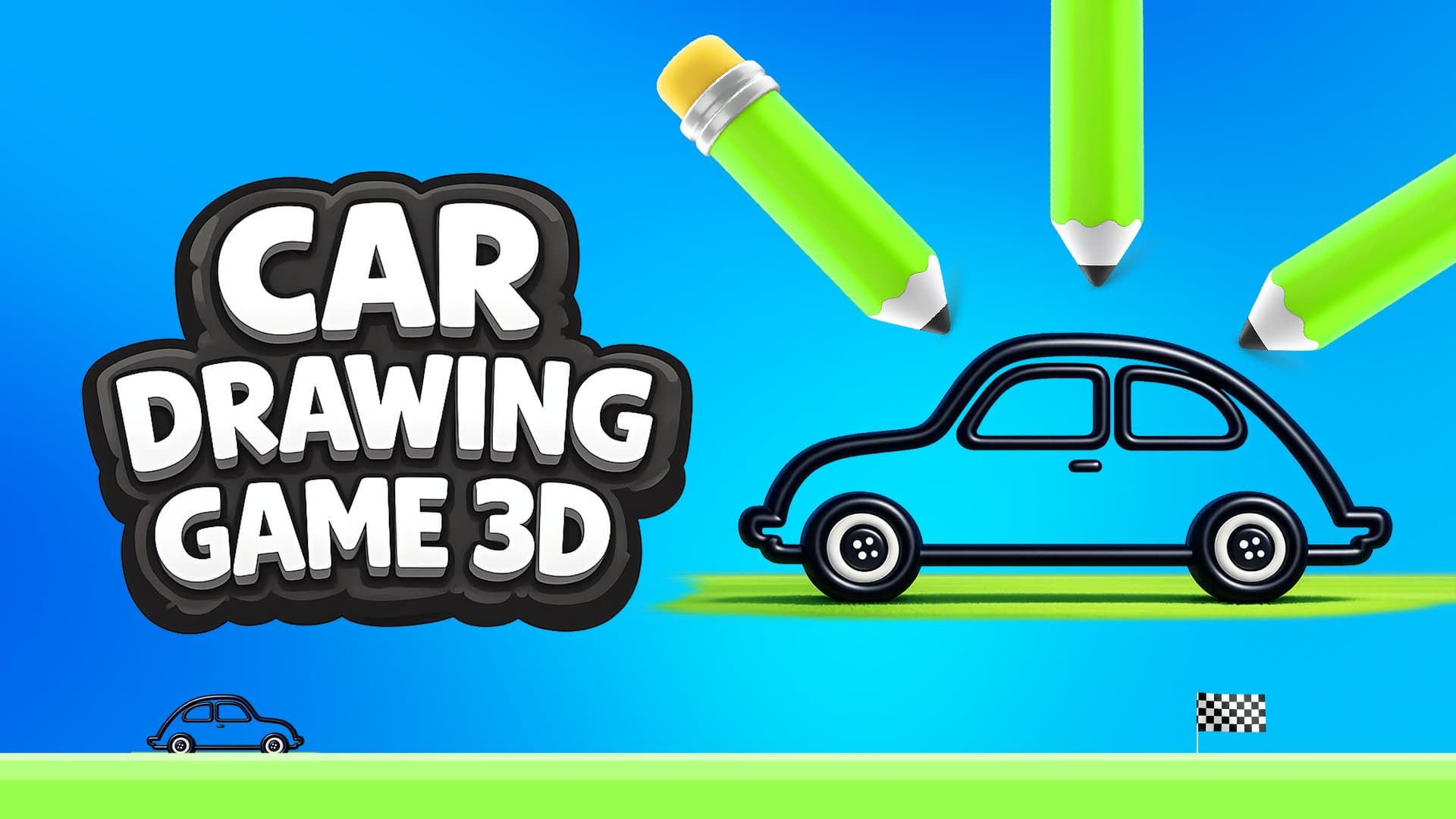 カー ドローイング ゲーム 3D - 無料の物理レーシングをBB Online Gameでプレイ - play online free