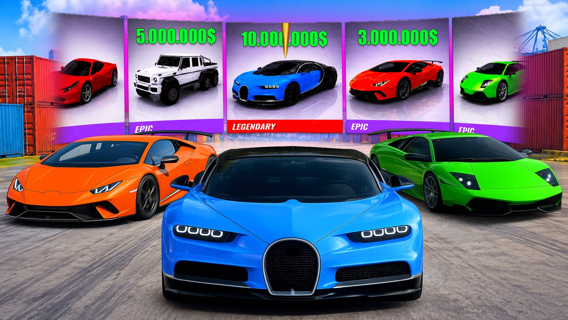 Case Simulator: Cars — Open Cases, Build Your Garage, Hit the Road - play online free