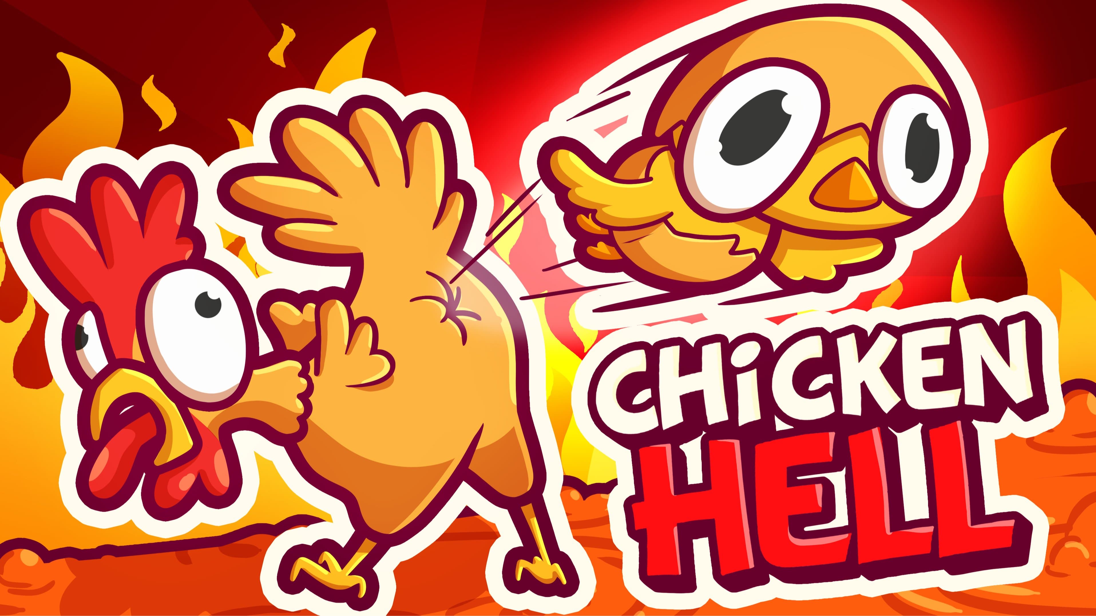 Chicken Hell: A Ridiculously Addicting One-Button Arcade Game - play online free