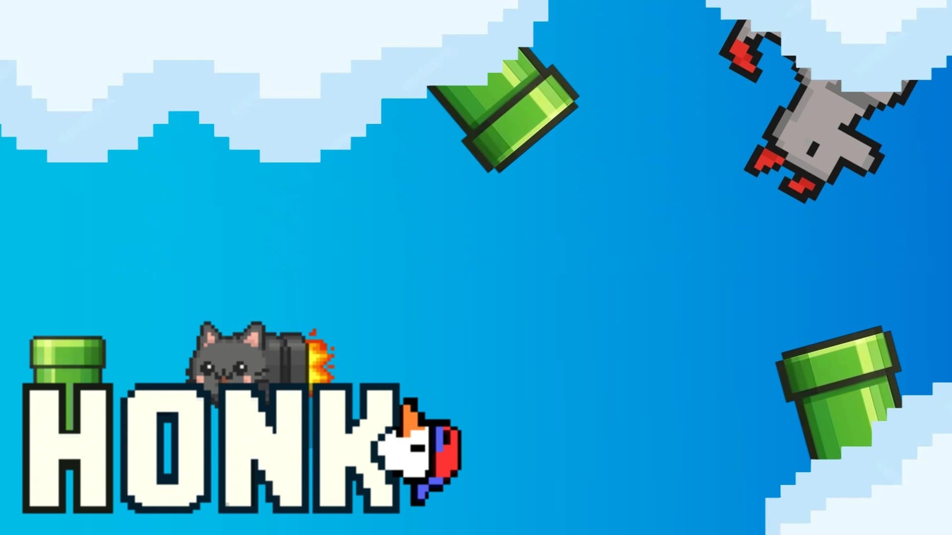 Honk：手取り足取りのない、無料ブラウザ向け2Dプラットフォーマー - play online free