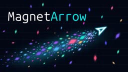 MagnetArrow - Free Browser Arcade Game With Magnetic Tether Action