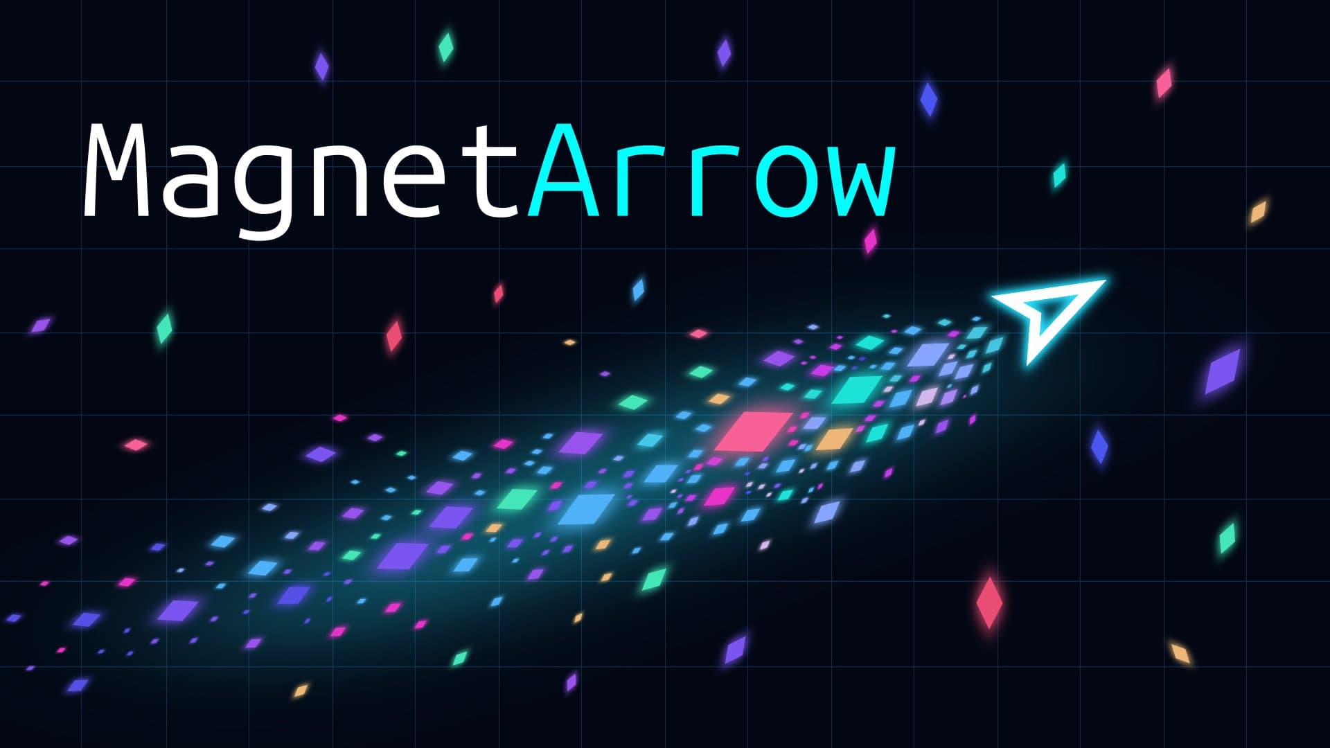 MagnetArrow - Free Browser Arcade Game With Magnetic Tether Action - play online free