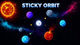Sticky Orbit: Free Space Physics Game | BB Online Game