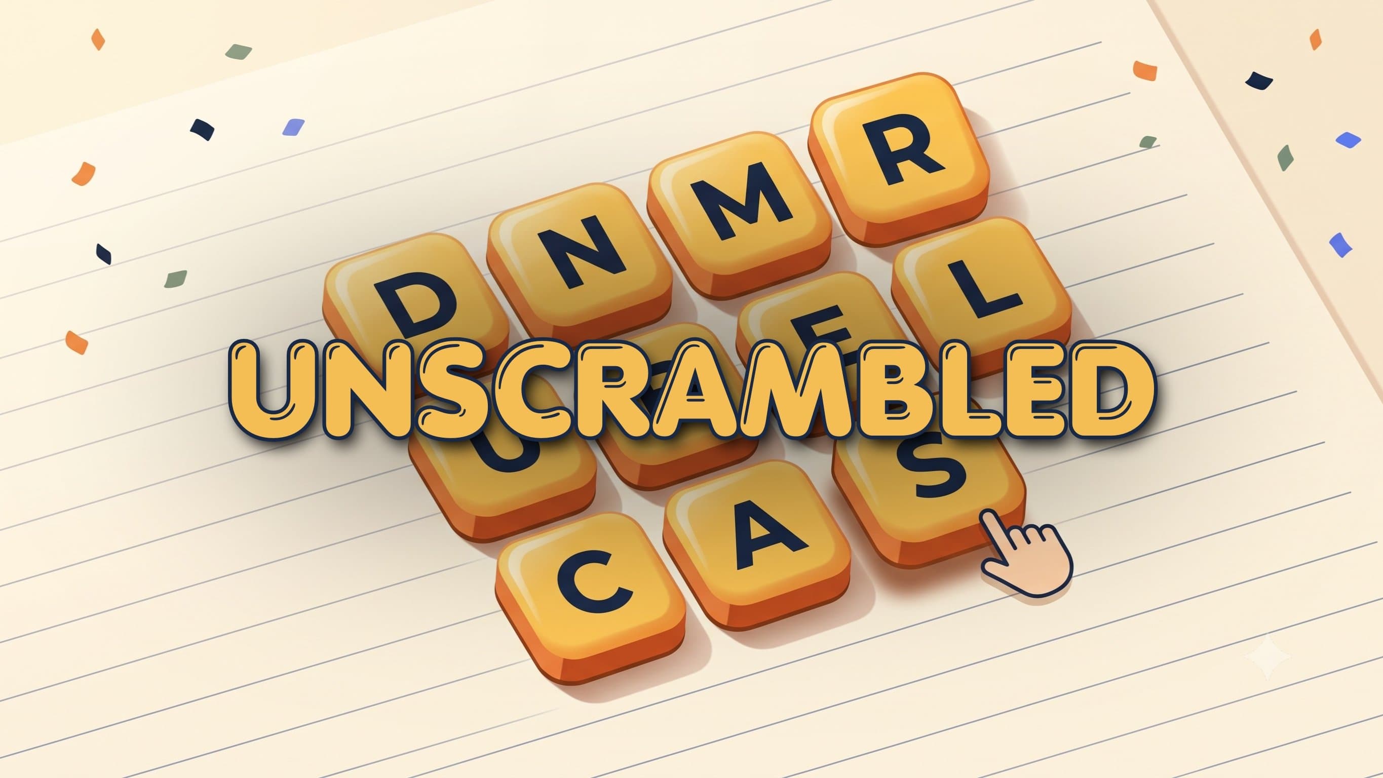 Unscrambled Review – A Quick Daily Brain Warm-Up - play online free